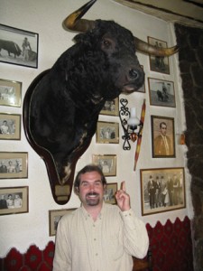 And here's the bull.