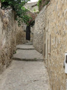 One of the streets in the old quarter of Trujillo