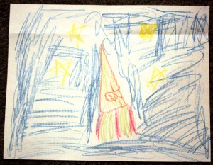 Eric takes a moment to watch the stars.