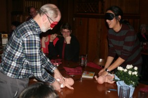 larry_kevin2 These men compete in the ancient ritual of Baby-Wrapping to impress women.