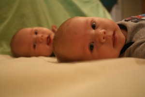 Alex and Dom (front): Exploring new frontiers