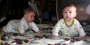 14_alex_precrawl_dom Alex (left) and Dom work on their proto-crawl.