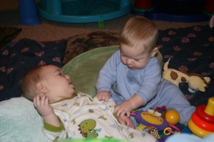 Dom (left) & Alex: Two brothers just hanging out together.