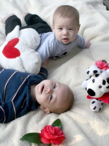 Dom (front) & Alex: Happy Valentine's Day!