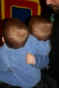 Alex (left) and Dom: Brotherly Love