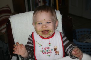 Alex has made a master-pea-ce!