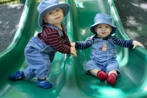 Alex (left) & Dom on Slides
