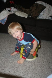 Dom Checks out the Drum Seat