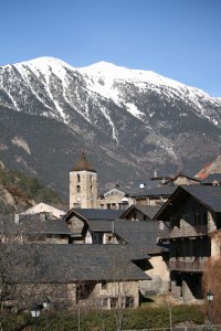 Church near old Ordino