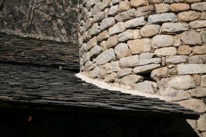 More detail of stone roof