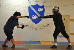 This is me getting hit with a rapier.