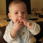 Dom: Fingers taste good!