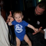 Dom dancing with Dad